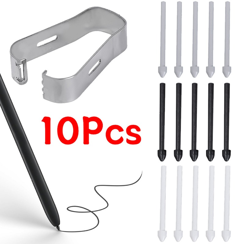Samsung Tablet Accessories Pen - Wymienne końcówki rysika dotykowego z metalowym