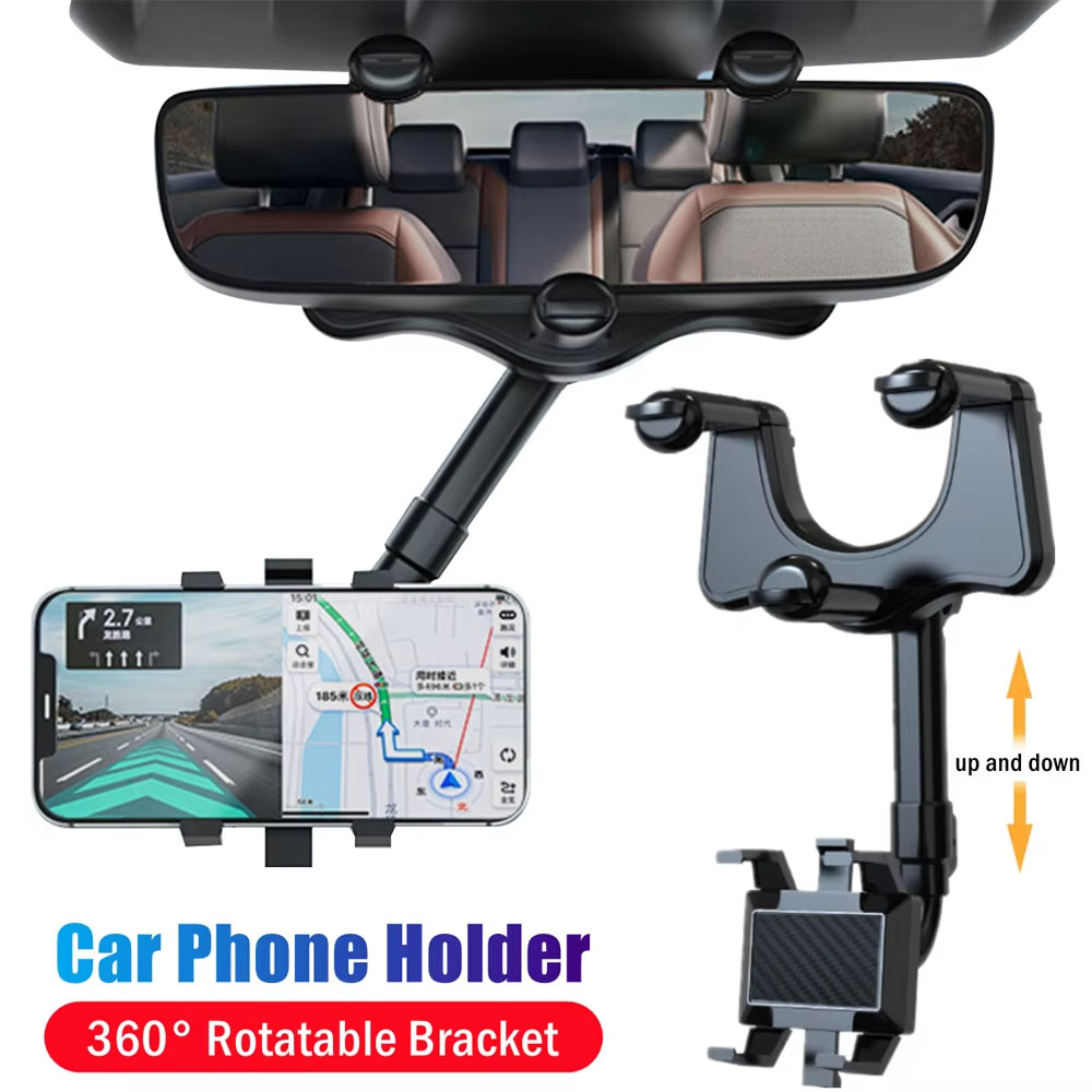 Car Accessories Tablet Holder - Regulowany uchwyt na telefon do lusterka
