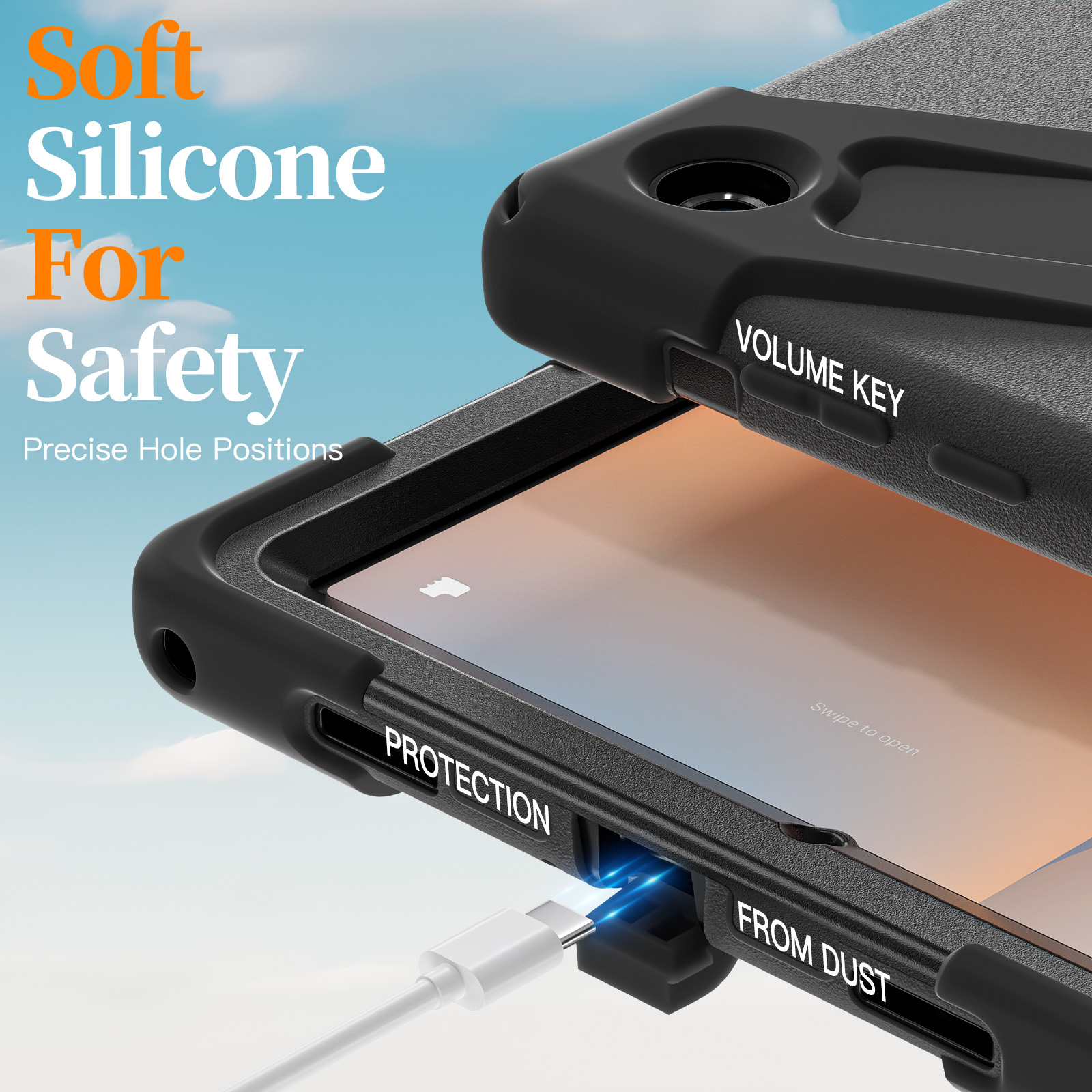 AJIUYU 360 °   Obrotowe, wytrz – Samsung Tablet A9 Accessories recenzja i cena