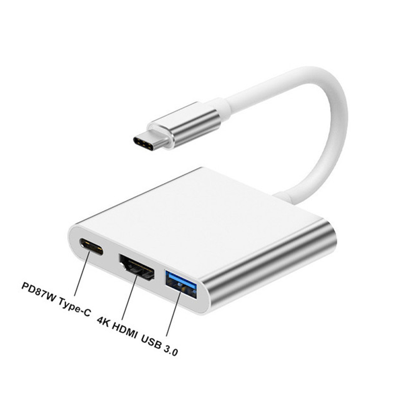 Hub USB Typu C 3 w 1 z 4K HDMI – Tablet Pc Accessories recenzja i cena