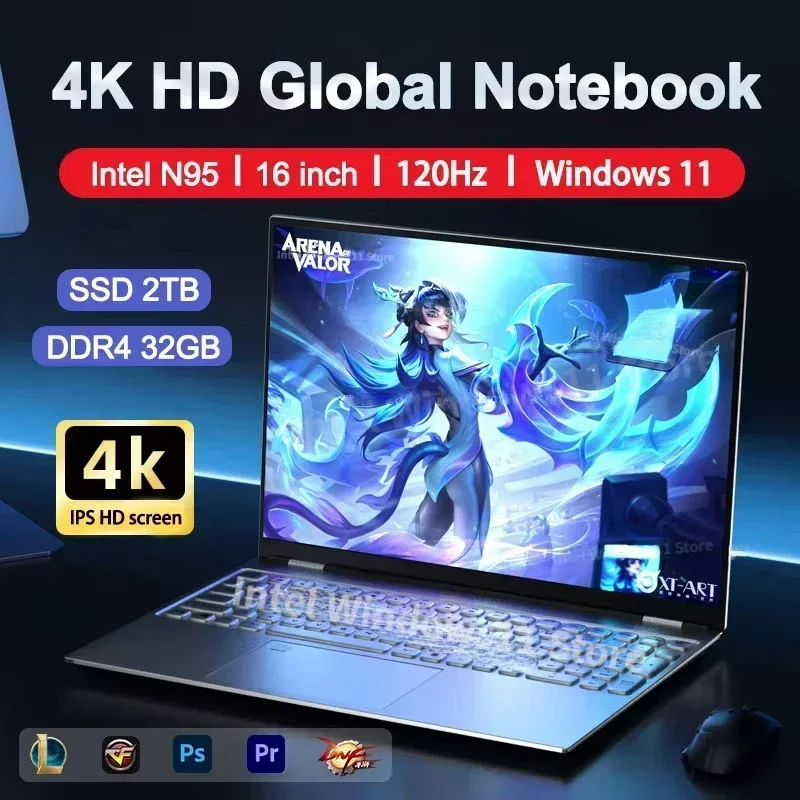 NOWY Laptop Intel N95 4K HD 12 – Windows Tablet Accessories recenzja i cena