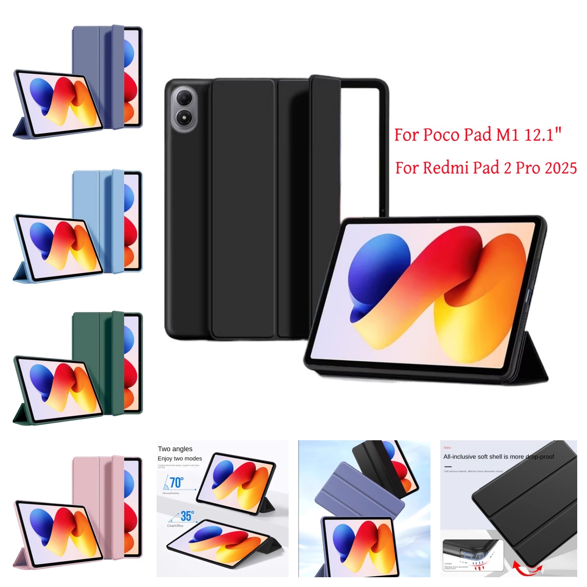 Etui na tablet Poco Pad M1 12. – Poco Tablet Accessories recenzja i cena